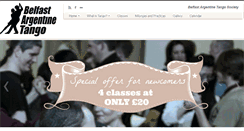 Desktop Screenshot of belfasttango.com